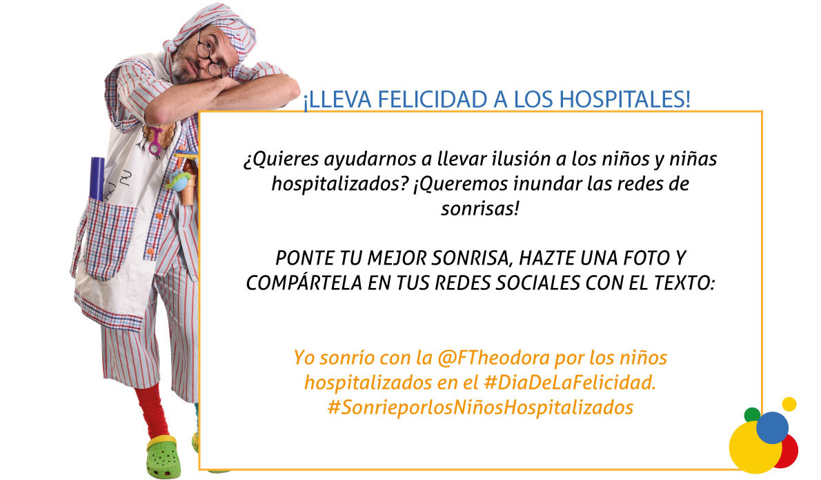 Sonríe por los niños hospitalizados