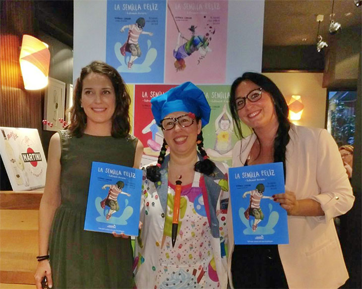Presentación del libro "La semilla feliz - Cultivando valores" en Madrid
