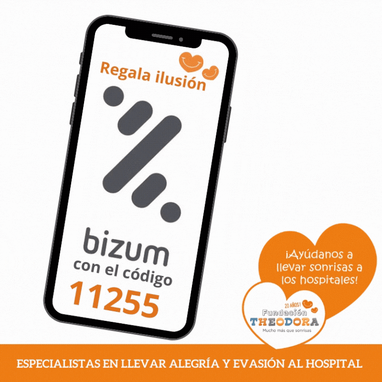 ¡Haz un Bizum a Fundación Theodora! Theodora ES